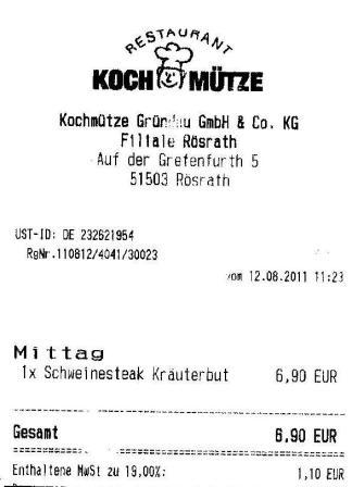 phls Hffner Kochmtze Restaurant